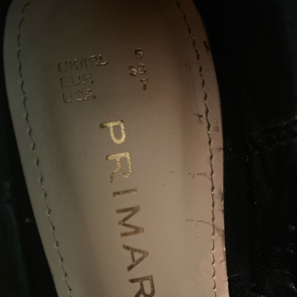 👠 Beautiful Primark Black Suede Pumps Size 7 - Picture 11 of 12